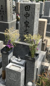 大今里共同墓地で戒名の彫刻をさせていただきました(横山様)