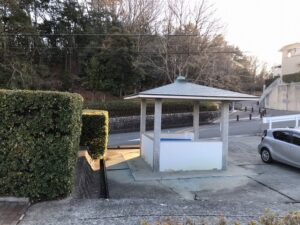 西岡場霊園（神戸市北区）の休憩所