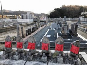 結場墓苑（神戸市北区）の六地蔵さん