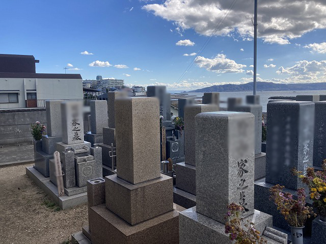 長光寺境内墓地（明石市）のお墓