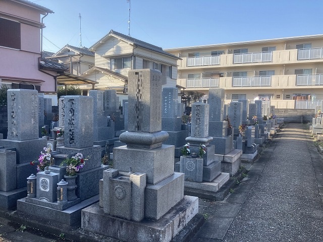 古田墓地（加古郡播磨町）のお墓