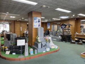 大阪石材神戸支店　展示場