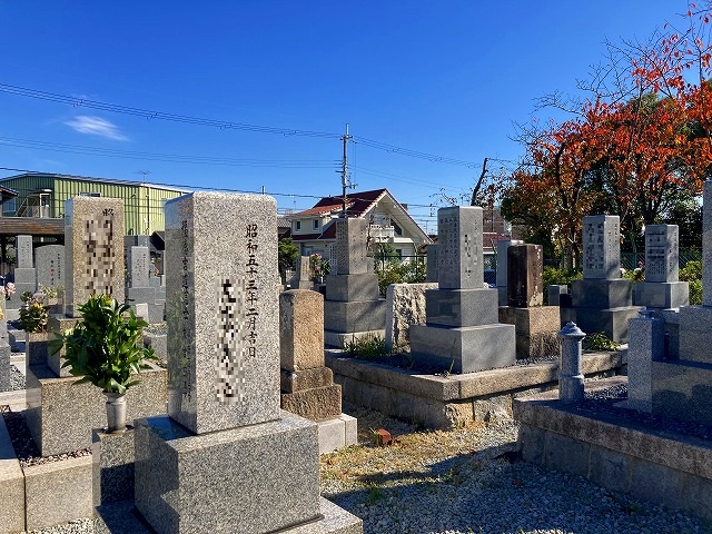 西桑津墓地（伊丹市）のお墓