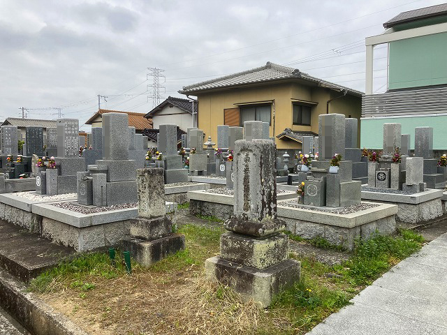 田寺墓地（姫路市）のお墓