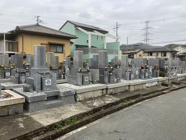 田寺墓地（姫路市）のお墓