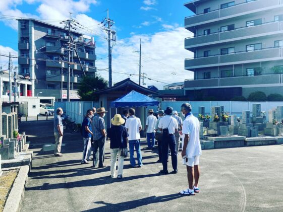 戸伏墓地（茨木市）のお墓