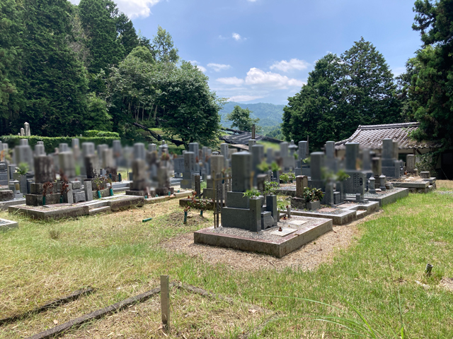 大道寺共同墓地（京都府綴喜郡宇治田原町）