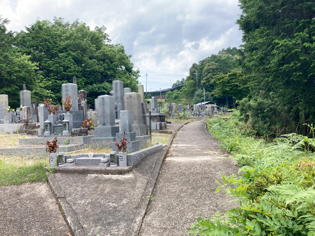 老中自治会墓地（京都府綴喜郡宇治田原町）