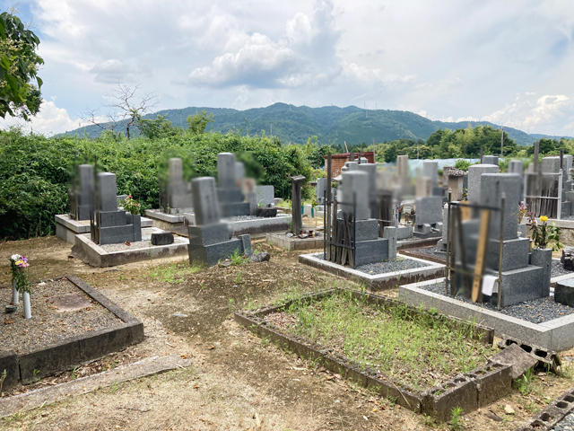 名村墓地（京都府綴喜郡宇治田原町）