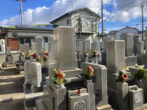 長砂鵤墓地（加古川市）のお墓