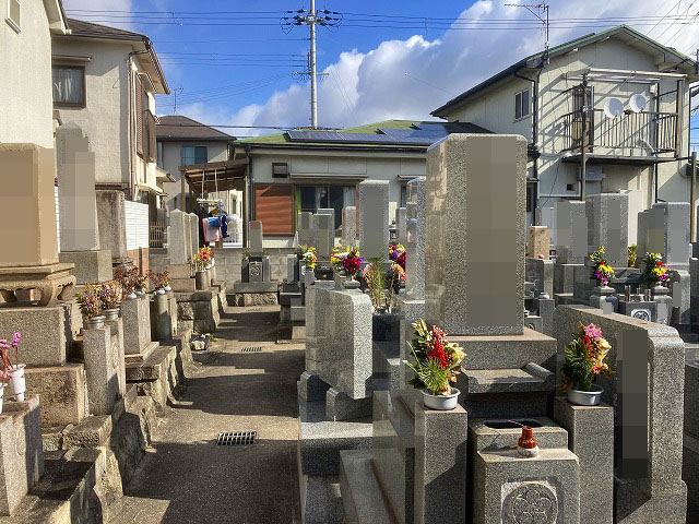 長砂鵤墓地（加古川市）のお墓