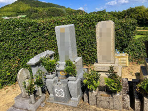 高山乙墓地（淡路市）のお墓