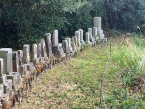 力石池墓地（淡路市）のお墓