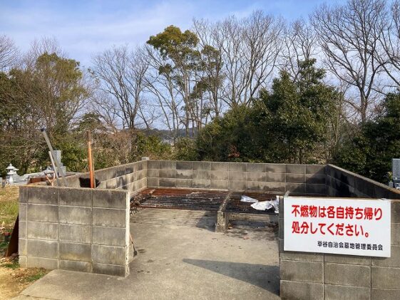 草谷自治会墓地（加古郡稲美町）のお墓