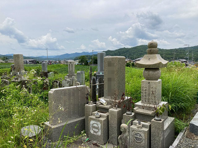 下相野北墓地（三田市）のお墓