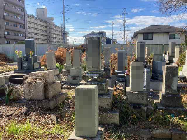 南川西町墓地（姫路市）のお墓