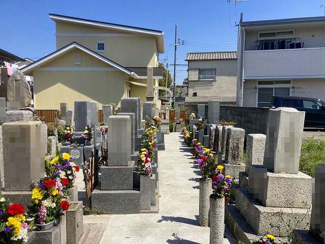 清水日向堂墓地（明石市）のお墓