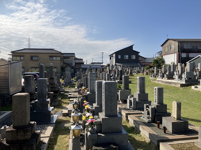 吉見墓地（姫路市）のお墓